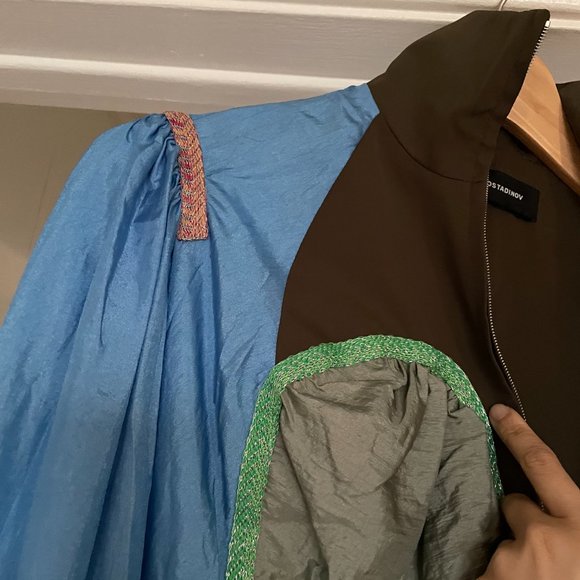 Kiko Kostadinov FW19 Zip Shirt Dress Jacket Sportswear Piece - Picture 8 of 12